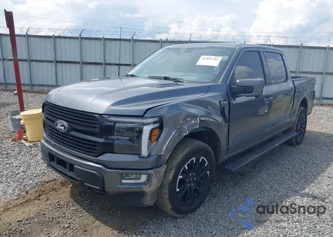 2024 Ford F-150 Platinum z USA, uszkodzony, nr VIN 1FTFW7L87RFB90621